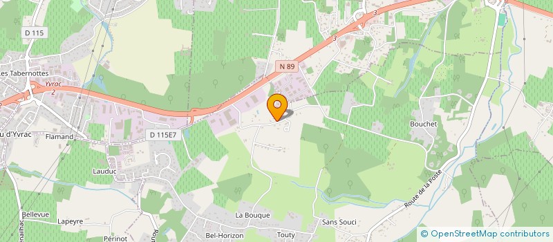 localisation de l'entreprise MONSIEUR GREGORY MAIROT  TALENCE