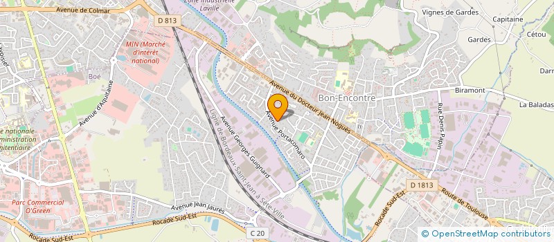 localisation de l'entreprise MONSIEUR GREGORY MALLET  BOE