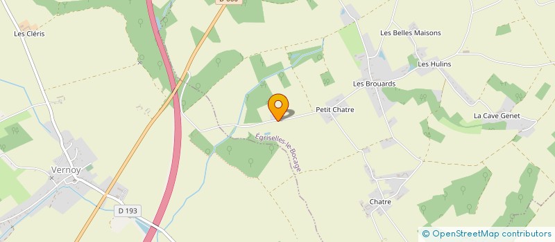 localisation de l'entreprise MONSIEUR GREGORY MARBOEUF à EGRISELLES-LE-BOCAGE