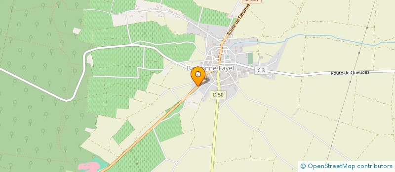 localisation de l'entreprise MONSIEUR GREGORY MARCOULT  BARBONNE-FAYEL