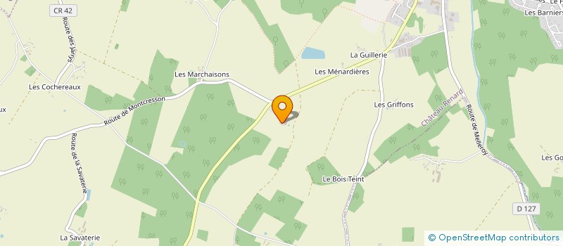 localisation de l'entreprise MONSIEUR GREGORY MARION  CHATEAU-RENARD