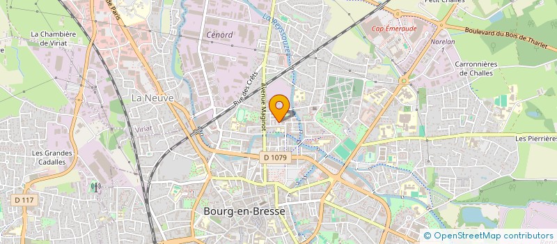 localisation de l'entreprise MONSIEUR GREGORY MARTELAT  BOURG-EN-BRESSE