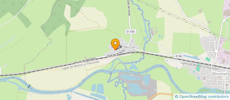 localisation de l'entreprise MONSIEUR GREGORY MARTIN  VRIGNE MEUSE