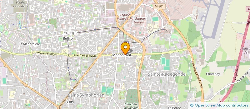 localisation de l'entreprise MONSIEUR GREGORY MARTIN  TOURS