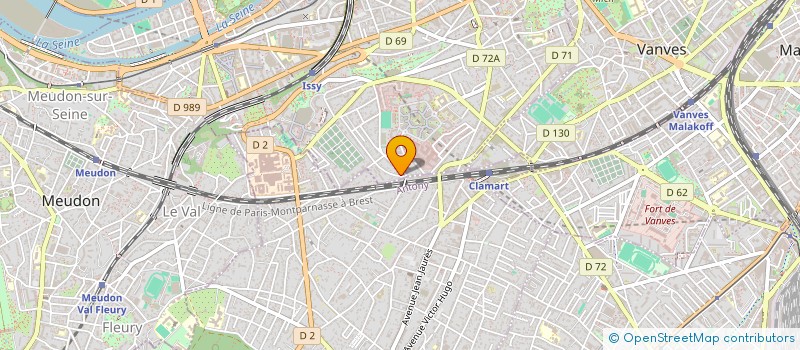 localisation de l'entreprise MONSIEUR GREGORY MARTINIERE à ISSY-LES-MOULINEAUX