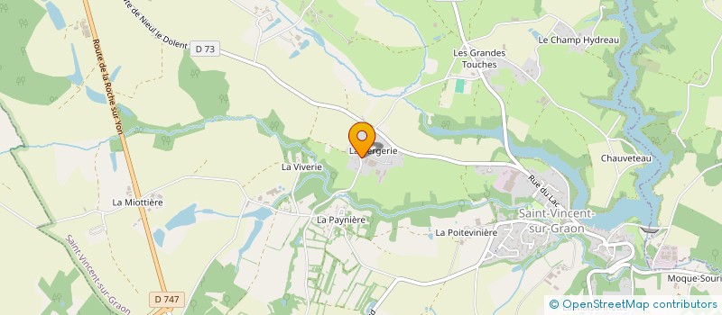 localisation de l'entreprise MONSIEUR GREGORY MASSE  SAINT-VINCENT-SUR-GRAON