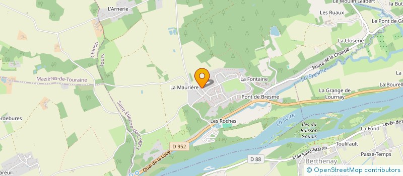 localisation de l'entreprise MONSIEUR GREGORY MATINIER  SAINT-ETIENNE-DE-CHIGNY