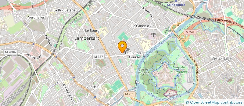 localisation de l'entreprise MONSIEUR GREGORY MATTHEIJS  LAMBERSART