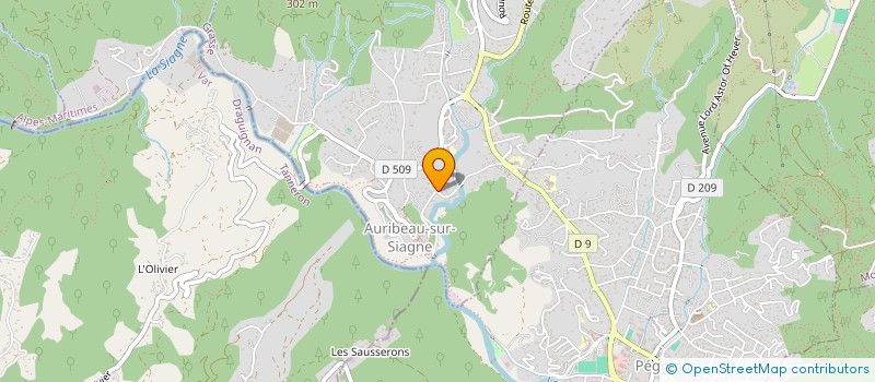 localisation de l'entreprise MONSIEUR GREGORY MAUBERT  AURIBEAU-SUR-SIAGNE