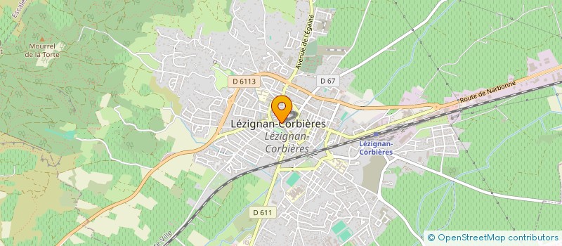 localisation de l'entreprise MONSIEUR GREGORY MAZARD  LEZIGNAN-CORBIERES