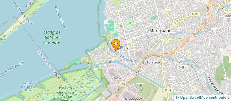 localisation de l'entreprise MONSIEUR GREGORY MELKONIAN à MARIGNANE