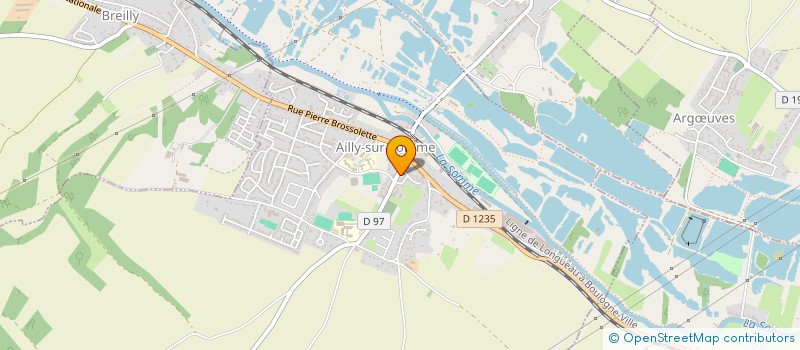 localisation de l'entreprise MONSIEUR GREGORY MERIEULT  AILLY-SUR-SOMME