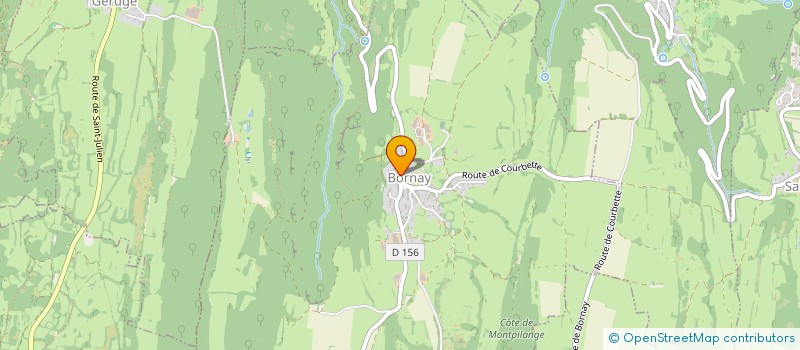 localisation de l'entreprise MONSIEUR GREGORY MESSEY  BORNAY