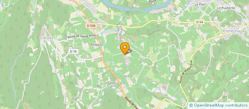 localisation de l'entreprise MONSIEUR GREGORY MICHEL  MALAUCENE