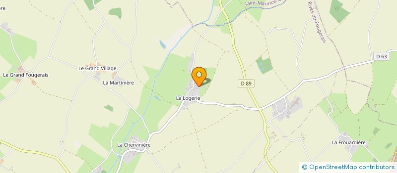 localisation de l'entreprise MONSIEUR GREGORY MILOCH  RIVES-DU-FOUGERAIS