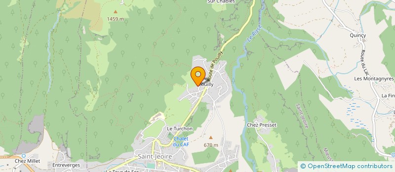 localisation de l'entreprise MONSIEUR GREGORY MIR à SAINT-JEOIRE