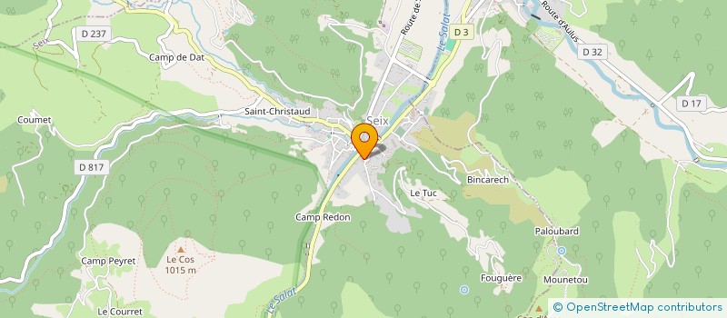 localisation de l'entreprise MONSIEUR GREGORY MIRANDA à SEIX