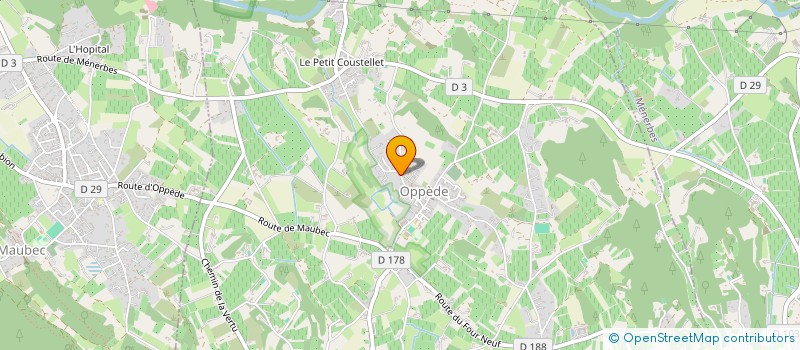 localisation de l'entreprise MONSIEUR GREGORY MOLINAS  OPPEDE