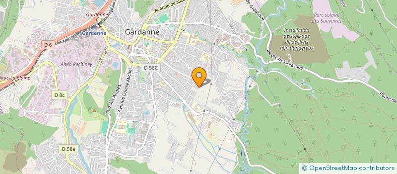 localisation de l'entreprise MONSIEUR GREGORY MONTI à GARDANNE