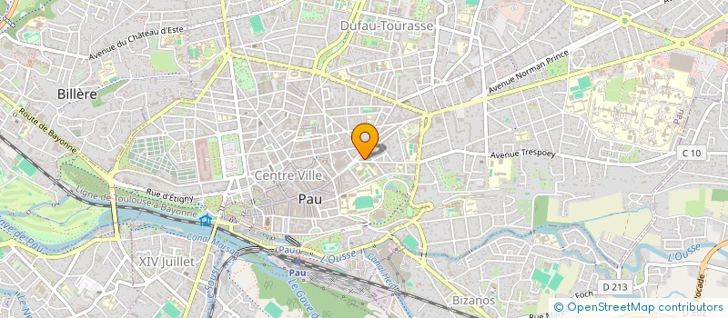 localisation de l'entreprise MONSIEUR GREGORY MONTOYA à PAU