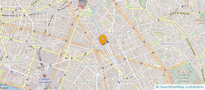 localisation de l'entreprise MONSIEUR GREGORY MONVOISIN  PARIS