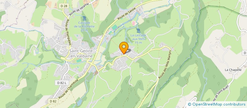localisation de l'entreprise MONSIEUR GREGORY MORATA  SAINT-GEOIRE-EN-VALDAINE