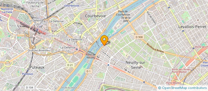 localisation de l'entreprise MONSIEUR GREGORY MOREAU à NEUILLY-SUR-SEINE