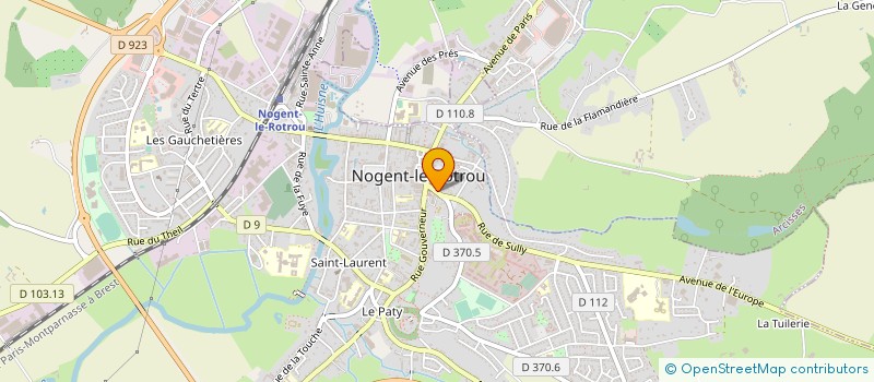 localisation de l'entreprise MONSIEUR GREGORY MOREL à NOGENT-LE-ROTROU