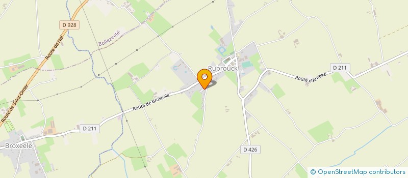 localisation de l'entreprise MONSIEUR GREGORY MOUCHARD  RUBROUCK