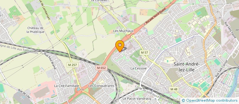 localisation de l'entreprise MONSIEUR GREGORY MOUCHON à LAMBERSART