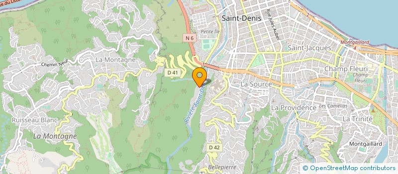 localisation de l'entreprise MONSIEUR GREGORY MOUROUGAMA  SAINT-ANDRE