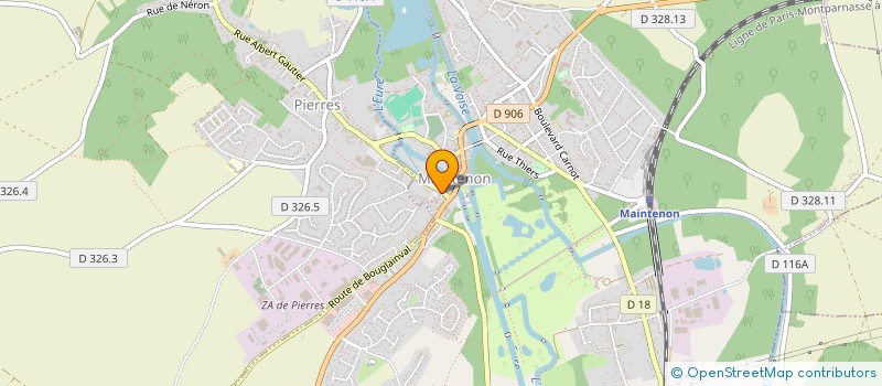 localisation de l'entreprise MONSIEUR GREGORY MOUSSIKIAN à MAINTENON