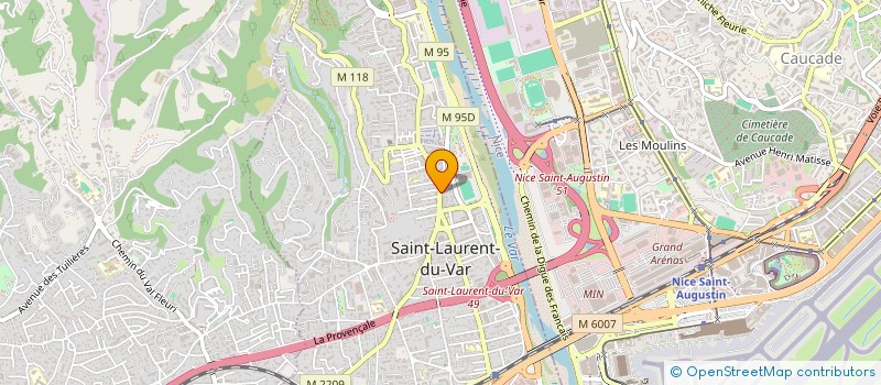 localisation de l'entreprise MONSIEUR GREGORY MULCEU à SAINT-LAURENT-DU-VAR