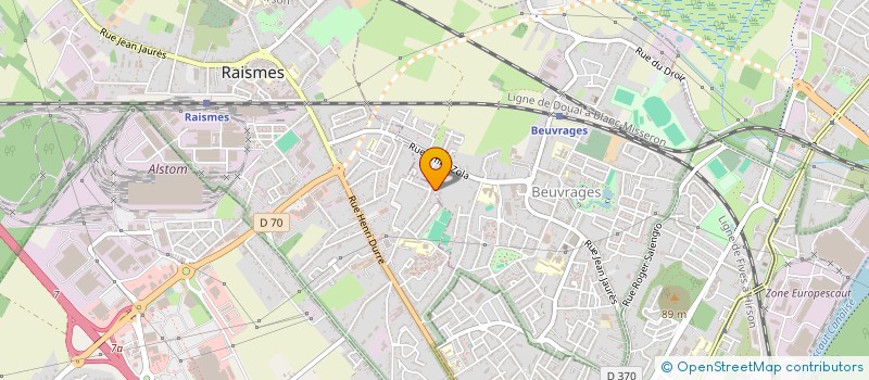 localisation de l'entreprise MONSIEUR GREGORY MUSY  BEUVRAGES