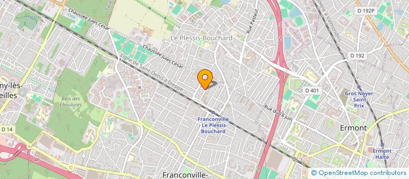 localisation de l'entreprise MONSIEUR GREGORY NAHOUM à FRANCONVILLE