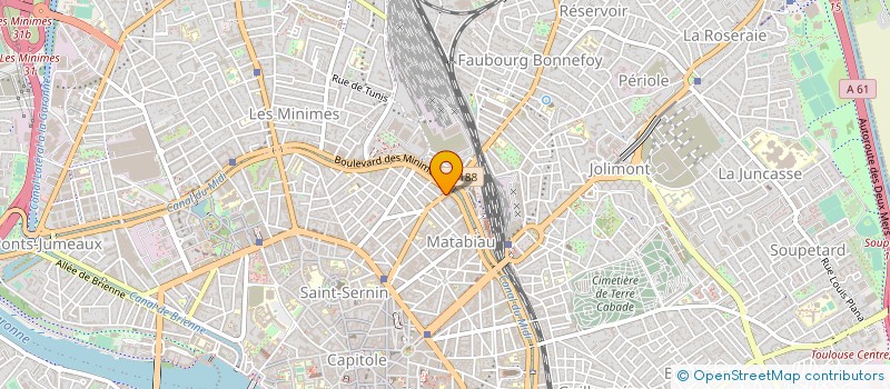 localisation de l'entreprise MONSIEUR GREGORY NANGIS  CAMPAN