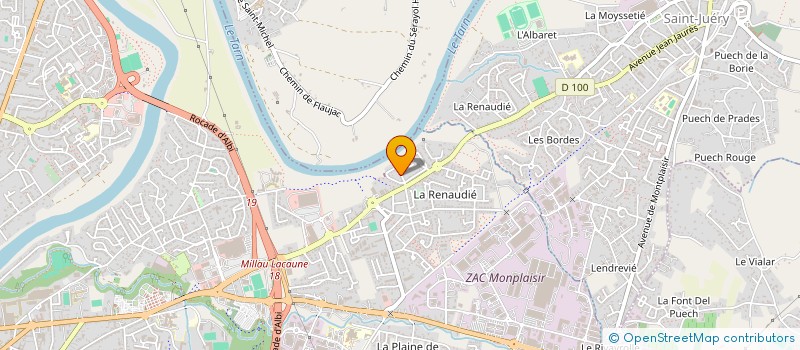 localisation de l'entreprise MONSIEUR GREGORY NAROZNY à ALBI