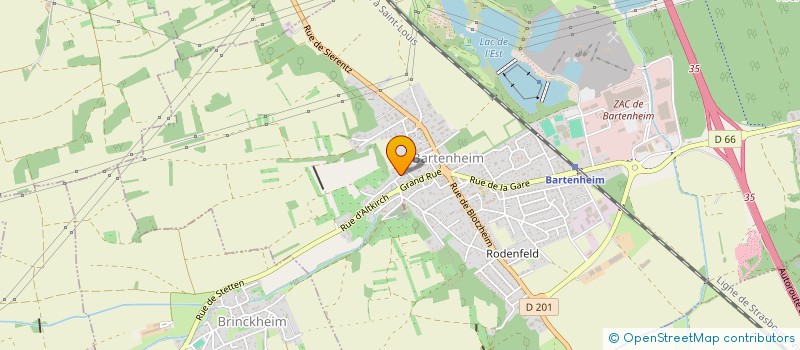 localisation de l'entreprise MONSIEUR GREGORY NASS  BARTENHEIM