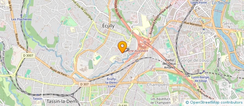 localisation de l'entreprise MONSIEUR GREGORY NETO à ECULLY