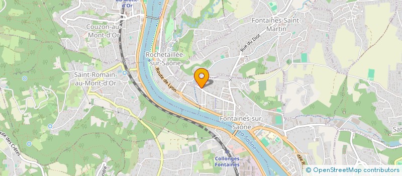 localisation de l'entreprise MONSIEUR GREGORY NEUMULLER  FONTAINES-SUR-SAONE