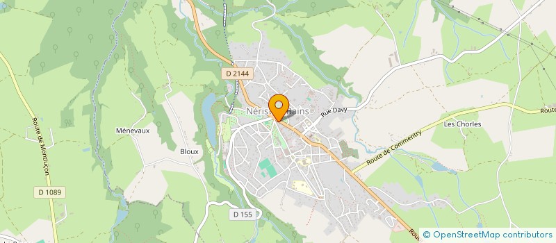 localisation de l'entreprise MONSIEUR GREGORY NEYROLLES à NERIS-LES-BAINS