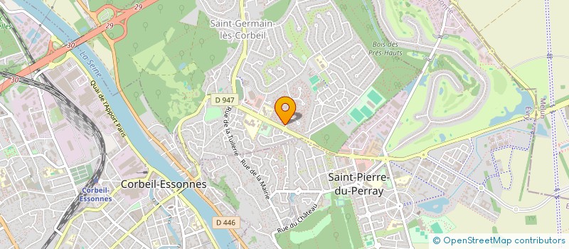 localisation de l'entreprise MONSIEUR GREGORY NIEUWELINK  SAINT-GERMAIN-LES-CORBEIL