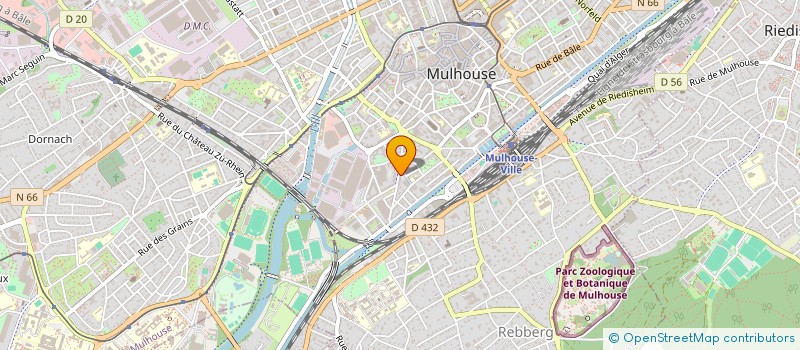 localisation de l'entreprise MONSIEUR GREGORY NIEWIADOMY à MULHOUSE