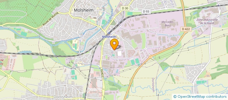 localisation de l'entreprise MONSIEUR GREGORY NIVELET  MOLSHEIM