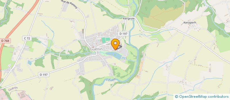 localisation de l'entreprise MONSIEUR GREGORY NOUREUX  GUENIN