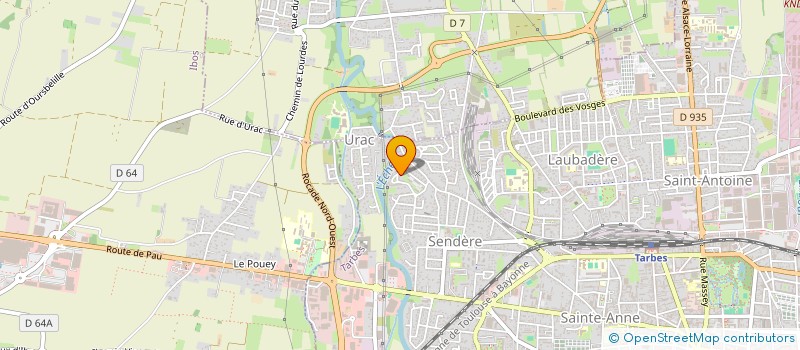 localisation de l'entreprise MONSIEUR GREGORY OLAH  TARBES