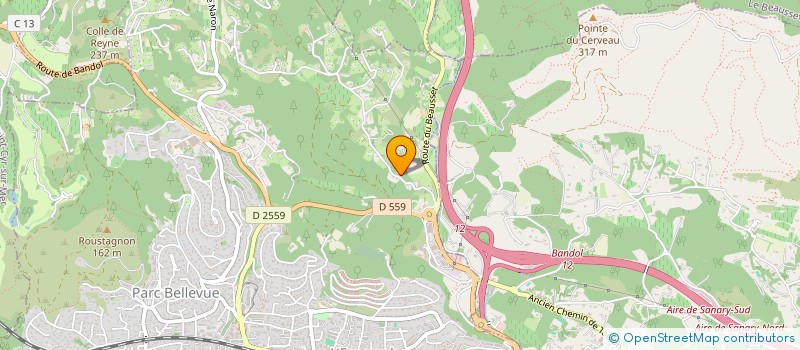 localisation de l'entreprise MONSIEUR GREGORY OLLA  BANDOL