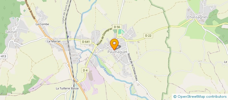 localisation de l'entreprise MONSIEUR GREGORY OLLIER  PAULHAGUET