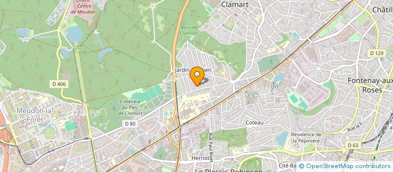 localisation de l'entreprise MONSIEUR GREGORY ORIOL à CLAMART