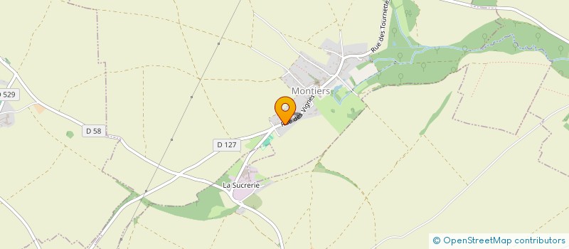 localisation de l'entreprise MONSIEUR GREGORY ORMA  MONTIERS